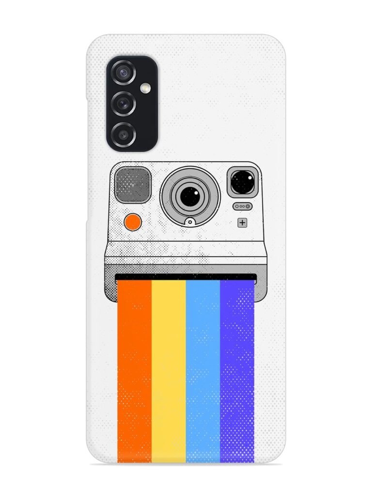 Retro Camera Art Snap Case for Samsung Galaxy M52 (5G) Zapvi