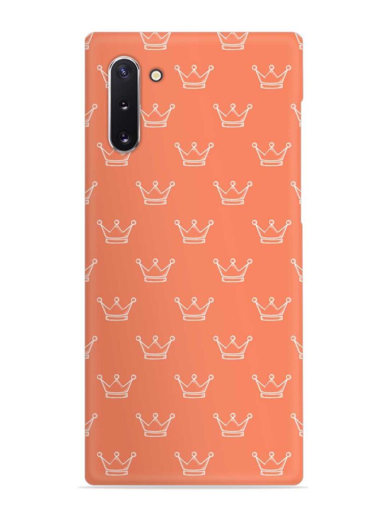 Hand Drawn Crown Snap Case for Samsung Galaxy Note 10 Zapvi