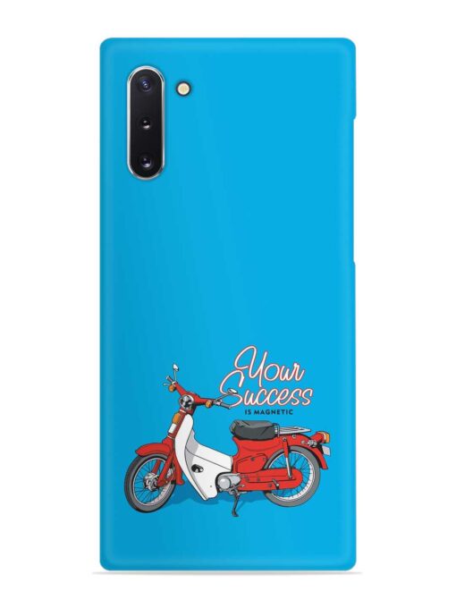 Motorcycles Image Vector Snap Case for Samsung Galaxy Note 10 Zapvi