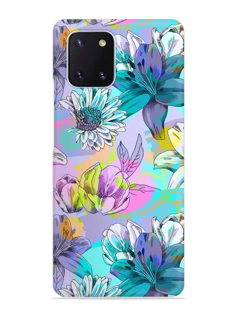 Vector Seamless Abstract Snap Case for Samsung Galaxy Note 10 Lite Zapvi