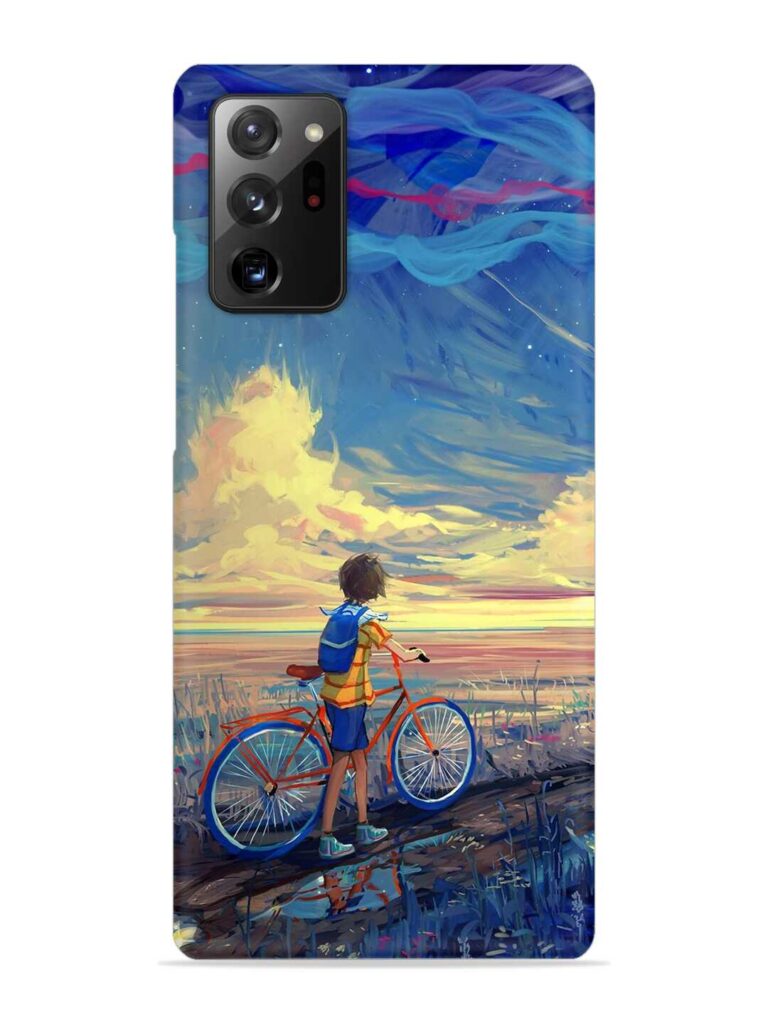 Bicycle Art Snap Case for Samsung Galaxy Note 20 Ultra Zapvi