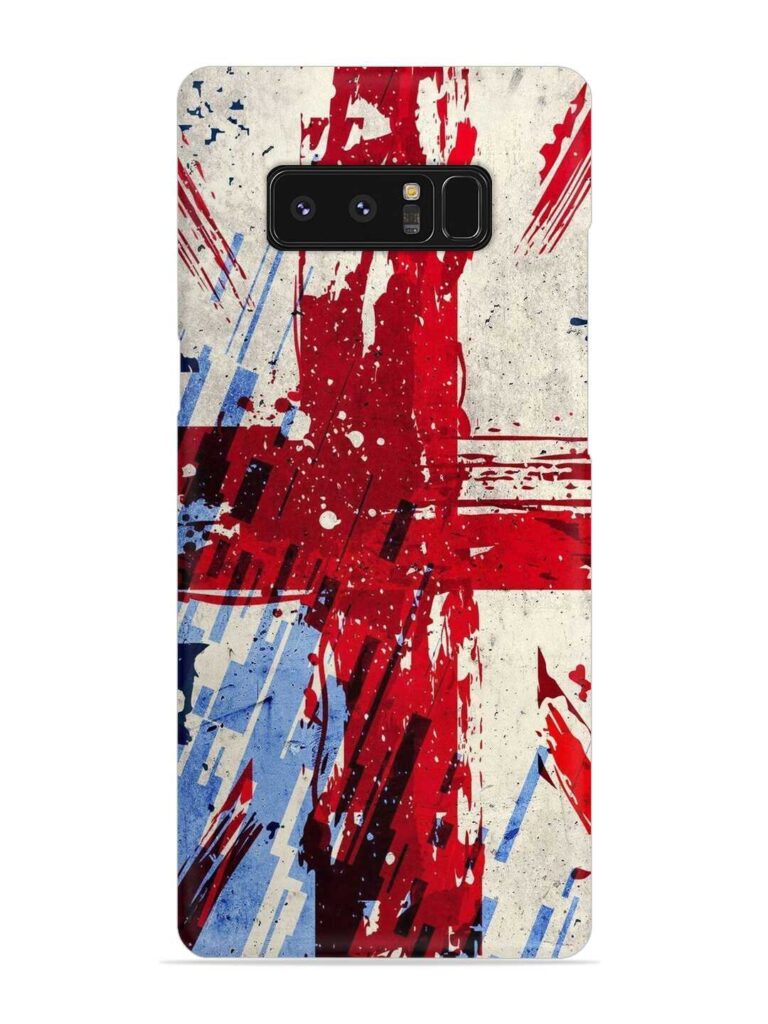 British Union Jack Flag Snap Case for Samsung Galaxy Note 8 Zapvi