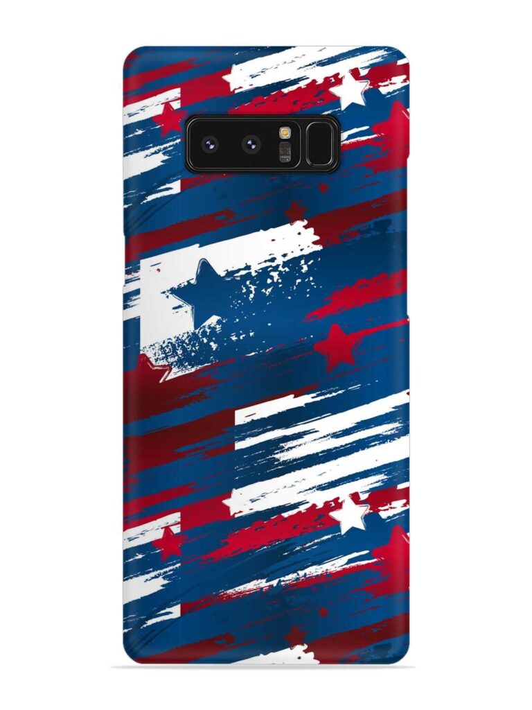 Abstract Seamless Usa Snap Case for Samsung Galaxy Note 8 Zapvi