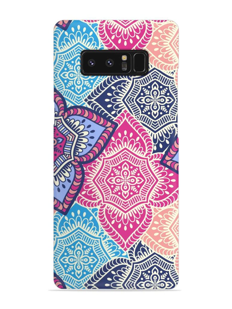 Ethnic Floral Seamless Snap Case for Samsung Galaxy Note 8 Zapvi