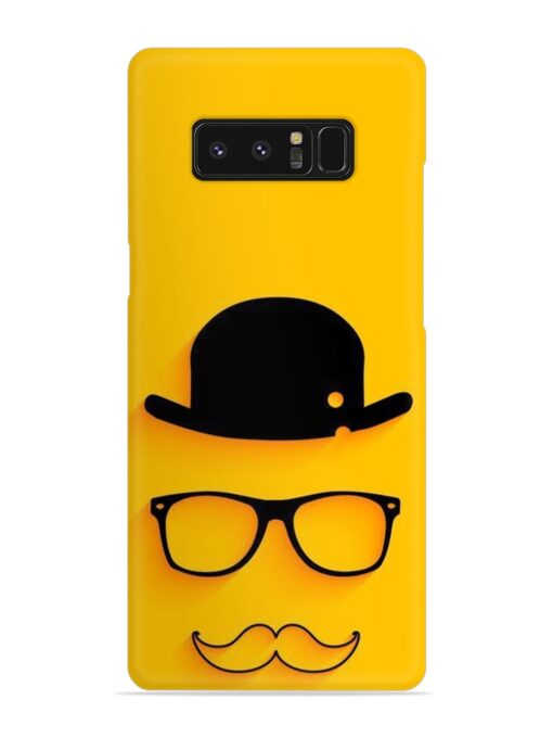 Classic Face Vector Snap Case for Samsung Galaxy Note 8 Zapvi