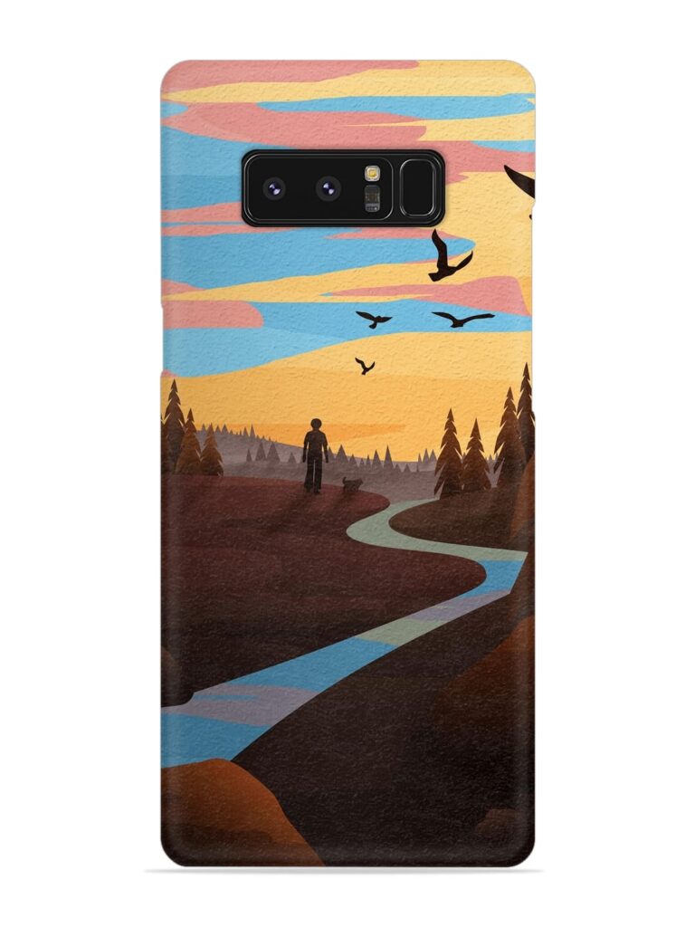 Natural Landscape Art Snap Case for Samsung Galaxy Note 8 Zapvi
