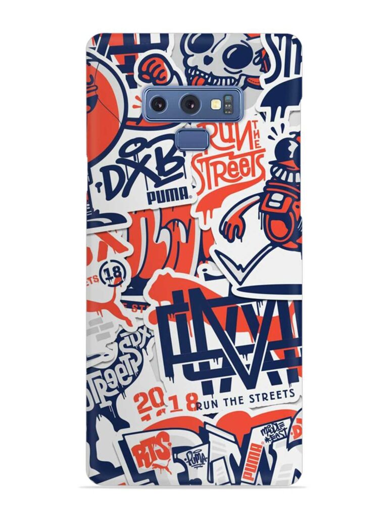 Run The Street Snap Case for Samsung Galaxy Note 9 Zapvi