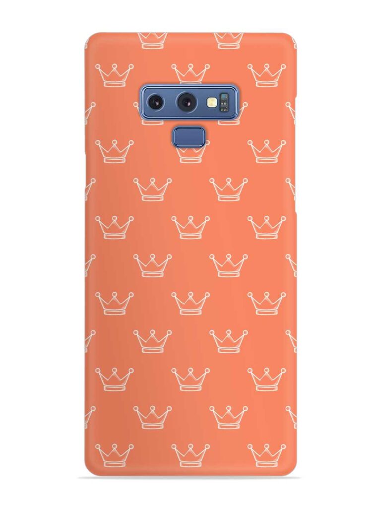 Hand Drawn Crown Snap Case for Samsung Galaxy Note 9 Zapvi