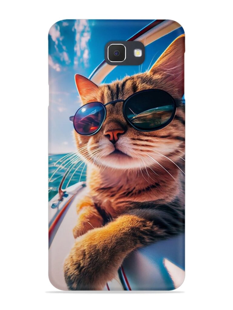 Cat In Style Snap Case for Samsung Galaxy On7 (2016) Zapvi