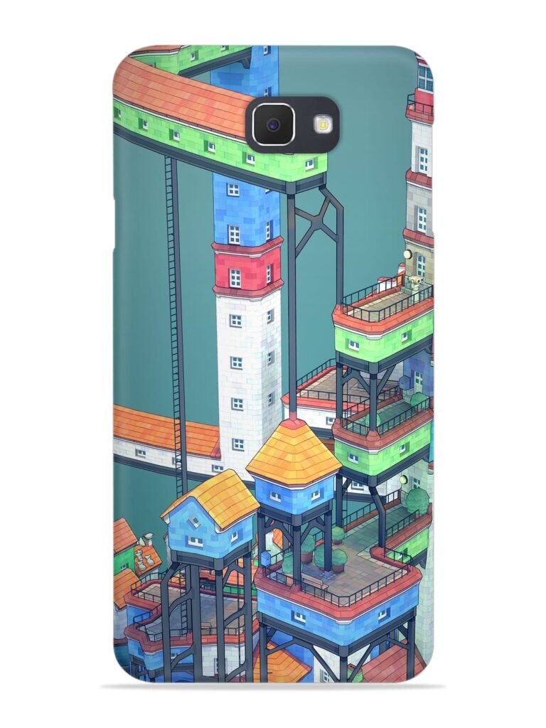 Building Sets Snap Case for Samsung Galaxy On7 Prime Zapvi