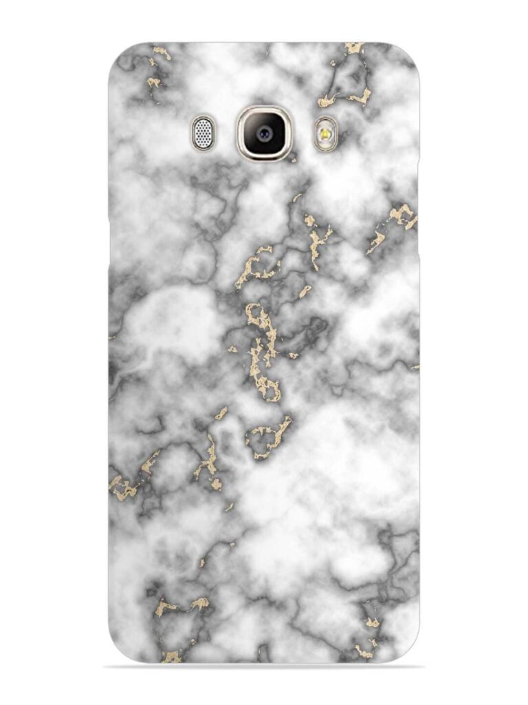 Gray And Gold Marble Snap Case for Samsung Galaxy On8 Zapvi