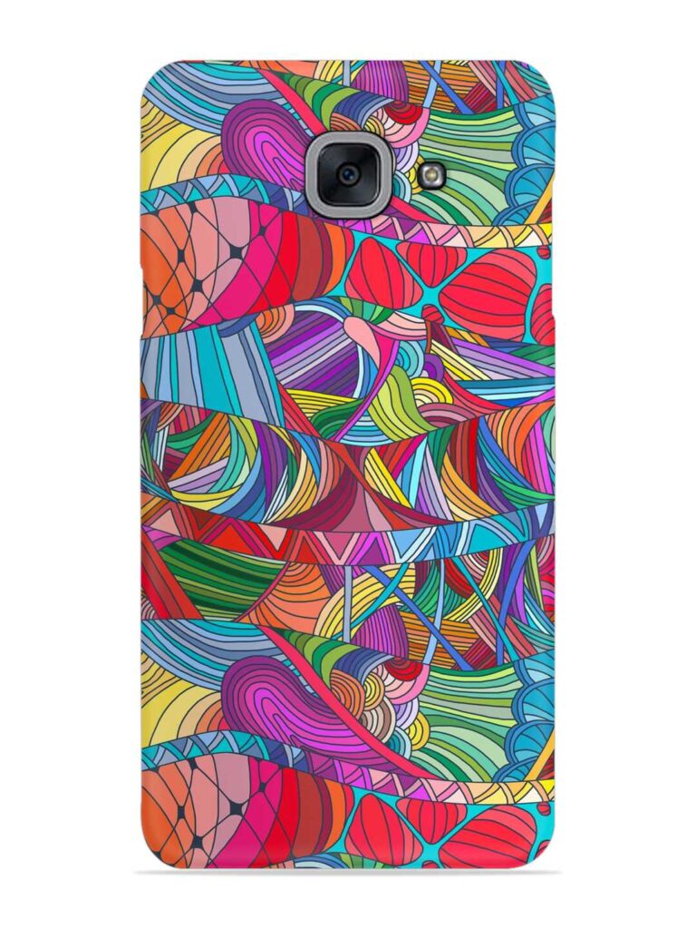 Seamless Patterns Hand Drawn Snap Case for Samsung Galaxy On Max Zapvi