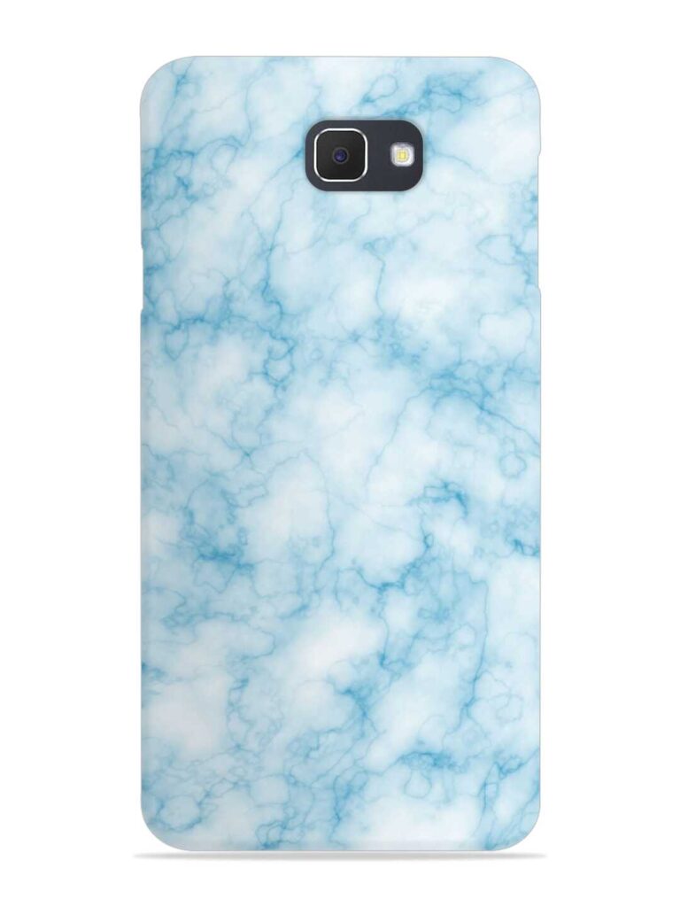 Blue White Natural Marble Snap Case for Samsung Galaxy On Nxt Zapvi