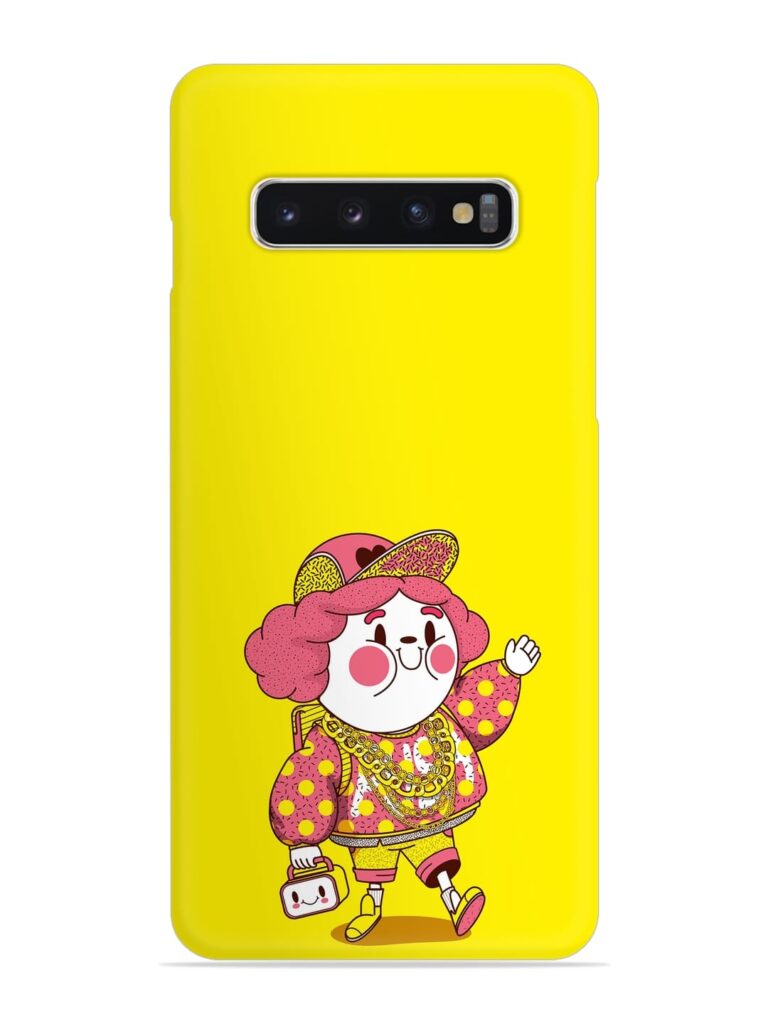 Art Toy Snap Case for Samsung Galaxy S10 Zapvi
