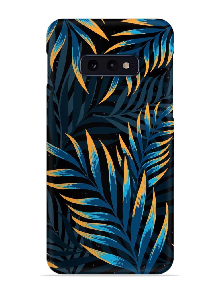 Abstract Leaf Art Snap Case for Samsung Galaxy S10e Zapvi