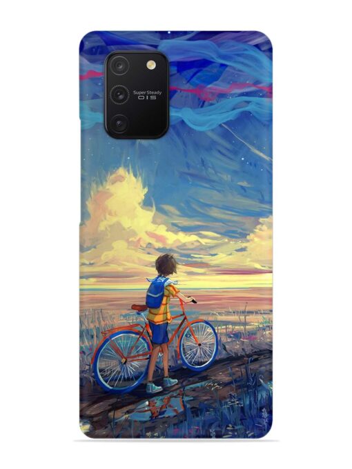 Bicycle Art Snap Case for Samsung Galaxy S10 Lite Zapvi