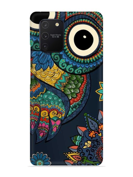 Owl Vector Art Snap Case for Samsung Galaxy S10 Lite Zapvi