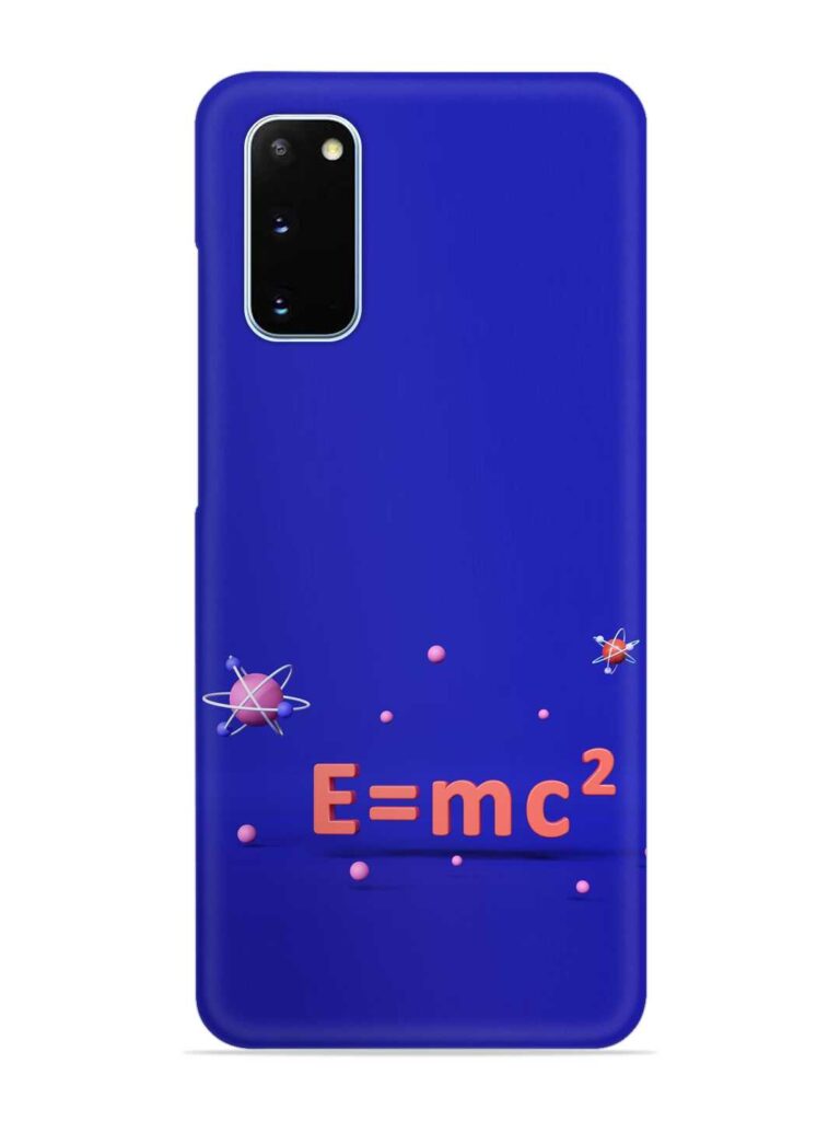 Formula Relativity Equation Snap Case for Samsung Galaxy S20 Zapvi