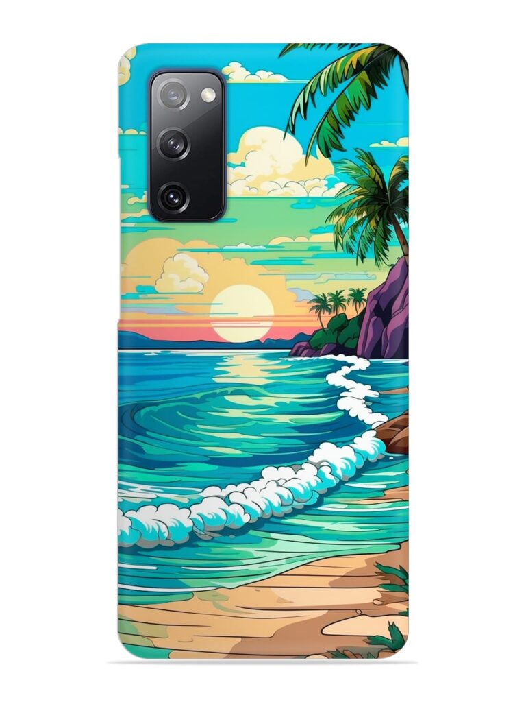 Beatiful Beach View Snap Case for Samsung Galaxy S20 FE (5G) Zapvi