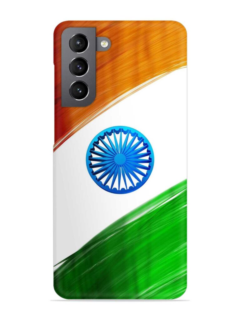 India Flag Snap Case for Samsung Galaxy S21 (5G) Zapvi