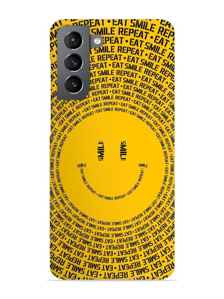 Smiley Snap Case for Samsung Galaxy S21 Plus Zapvi