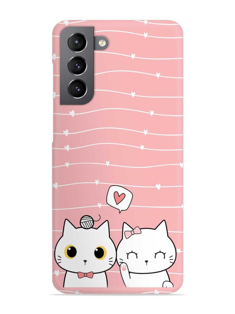 Cute Adorable Little Snap Case for Samsung Galaxy S22 (5G) Zapvi