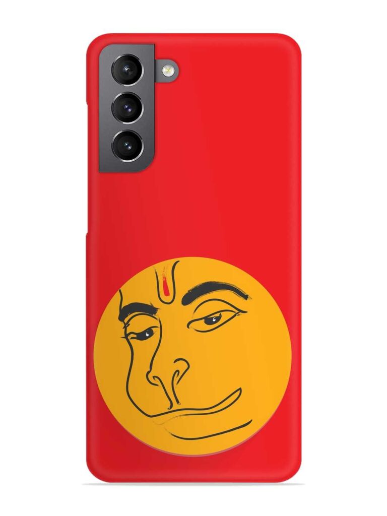 Lord Hanuman Vector Snap Case for Samsung Galaxy S22 (5G) Zapvi