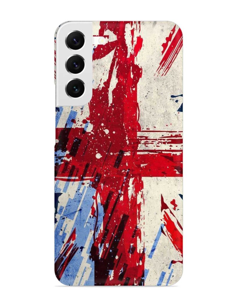 British Union Jack Flag Snap Case for Samsung Galaxy S22 Plus Zapvi