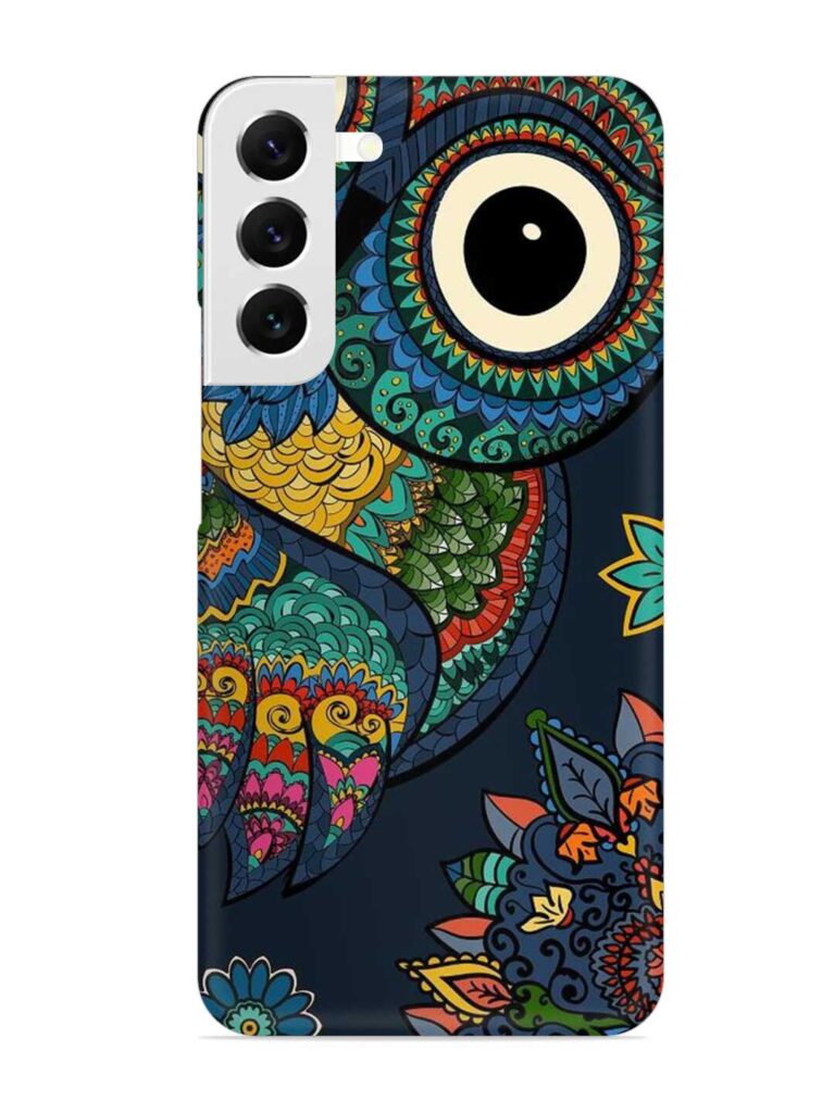 Owl Vector Art Snap Case for Samsung Galaxy S22 Plus Zapvi