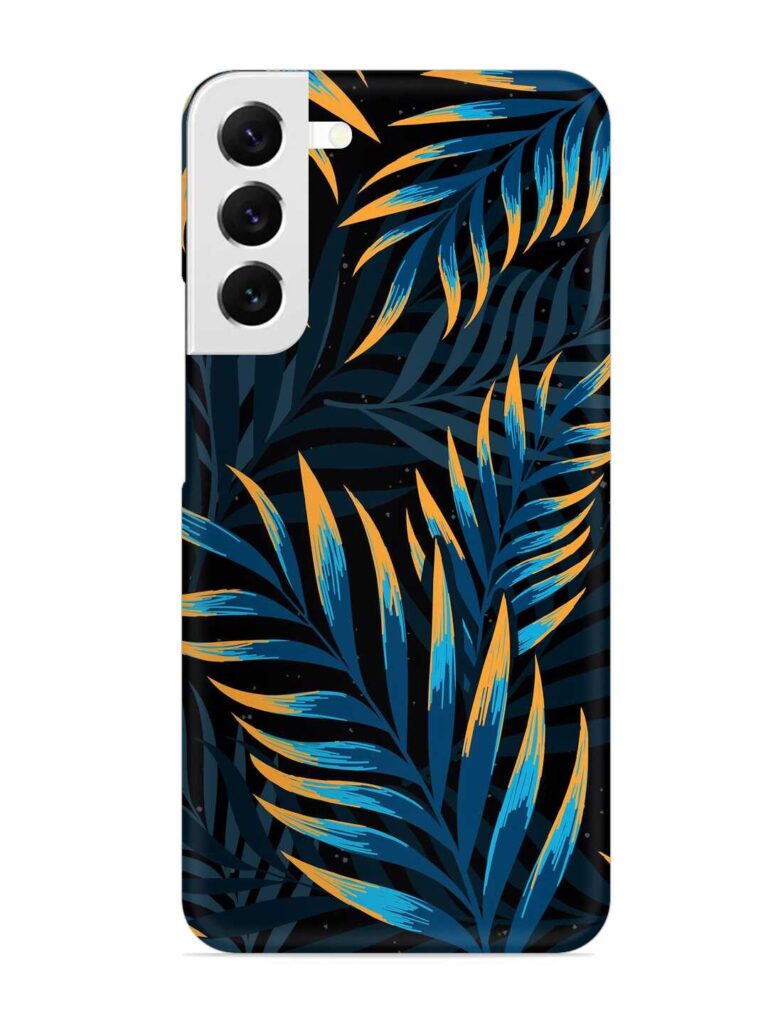 Abstract Leaf Art Snap Case for Samsung Galaxy S22 Plus Zapvi