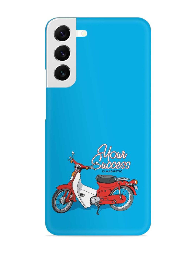 Motorcycles Image Vector Snap Case for Samsung Galaxy S22 Plus Zapvi