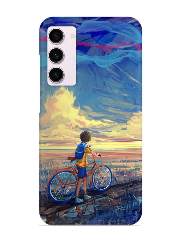 Bicycle Art Snap Case for Samsung Galaxy S23 (5G) Zapvi