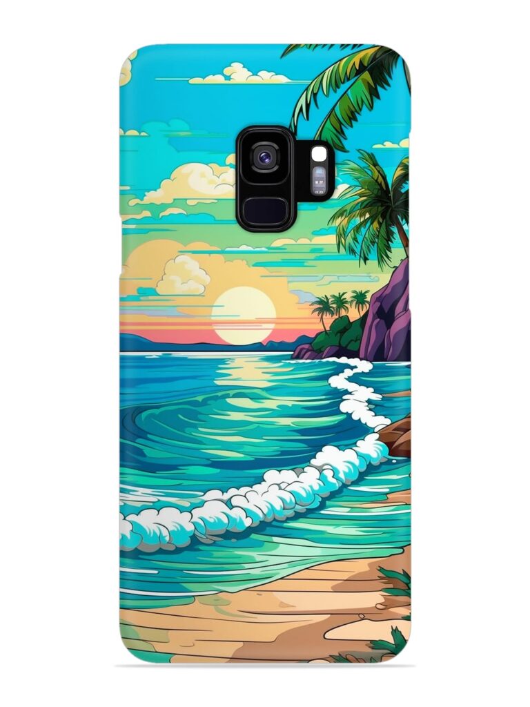 Beatiful Beach View Snap Case for Samsung Galaxy S9 Zapvi