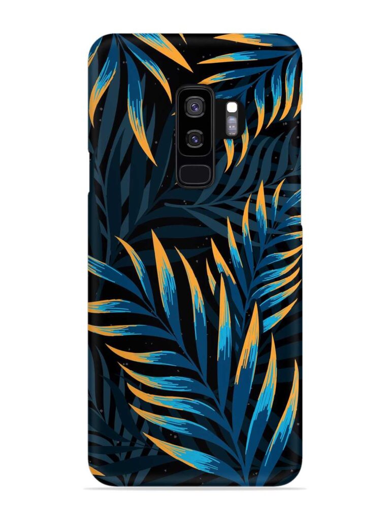 Abstract Leaf Art Snap Case for Samsung Galaxy S9 Plus Zapvi