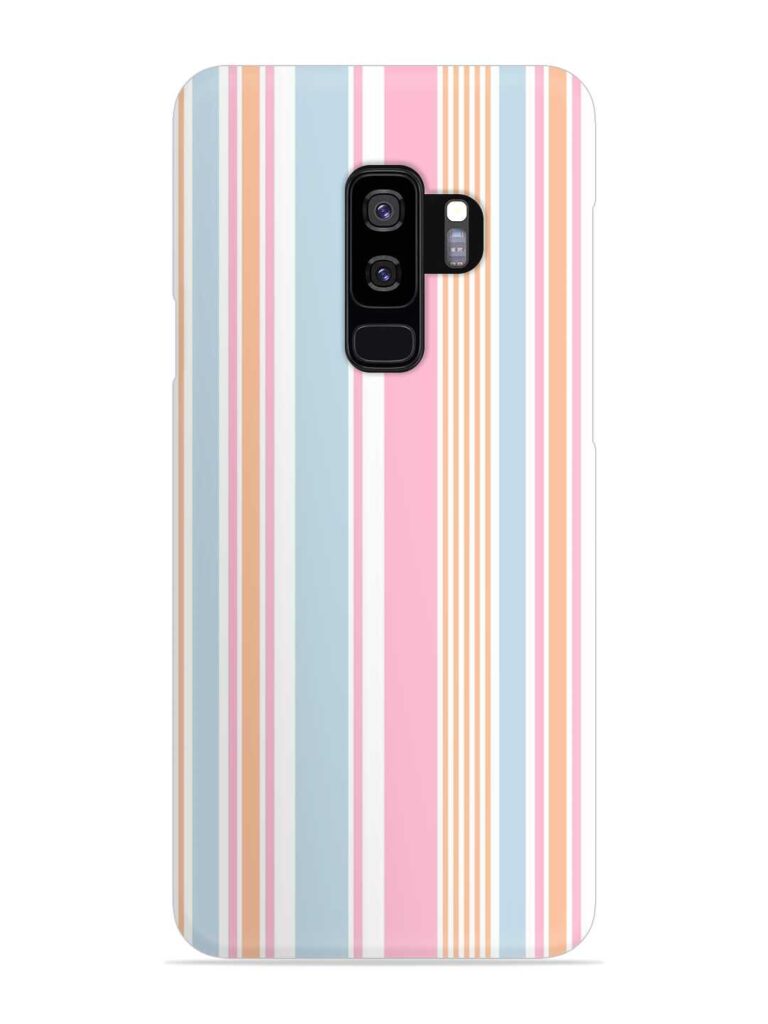 Stripe Seamless Pattern Snap Case for Samsung Galaxy S9 Plus Zapvi