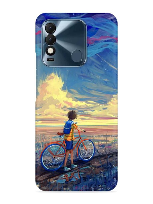 Bicycle Art Snap Case for Tecno Spark 8T Zapvi