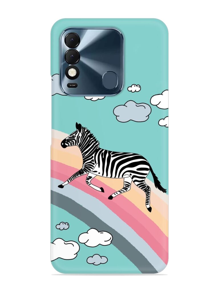 Running Zebra Snap Case for Tecno Spark 8T Zapvi