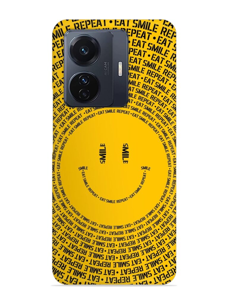Smiley Snap Case for Vivo T1 Pro (5G) Zapvi