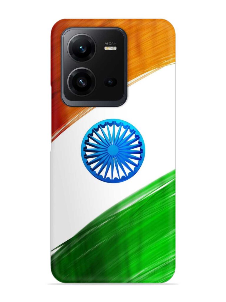 India Flag Snap Case for Vivo V25 (5G) Zapvi