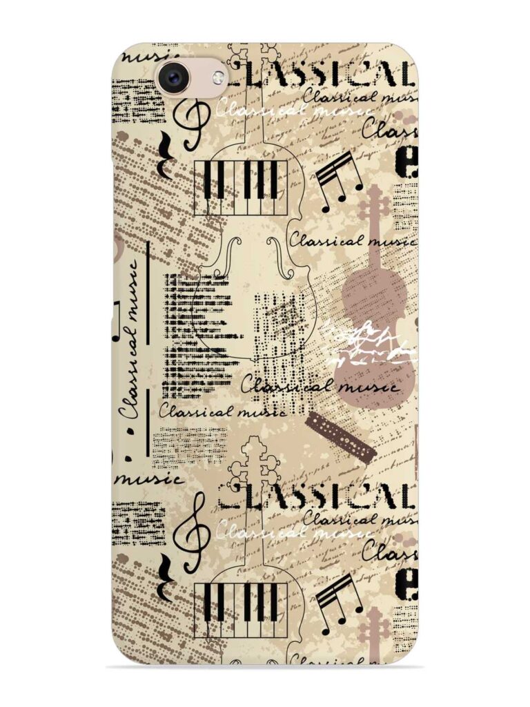 Classical Music Lpattern Snap Case for Vivo V5 Zapvi