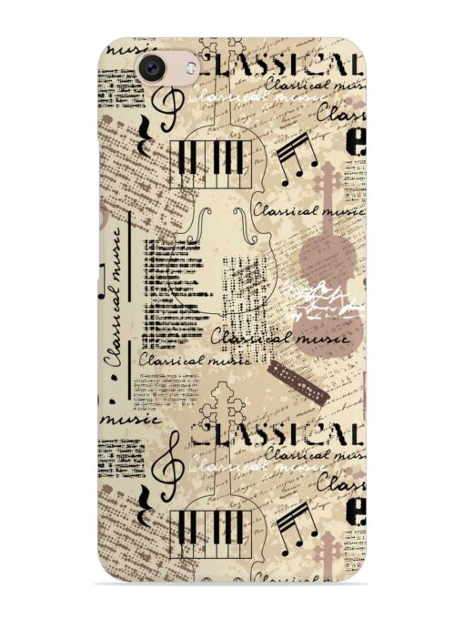 Classical Music Lpattern Snap Case for Vivo V5s Zapvi