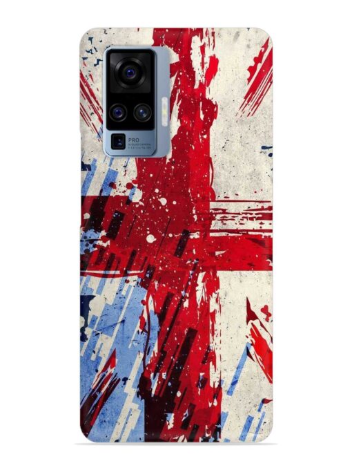 British Union Jack Flag Snap Case for Vivo X50 Pro Zapvi