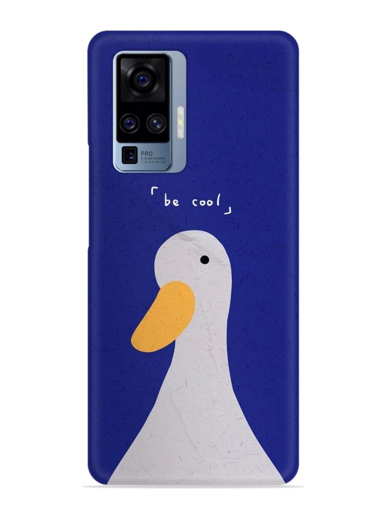 Be Cool Duck Snap Case for Vivo X50 Pro Zapvi