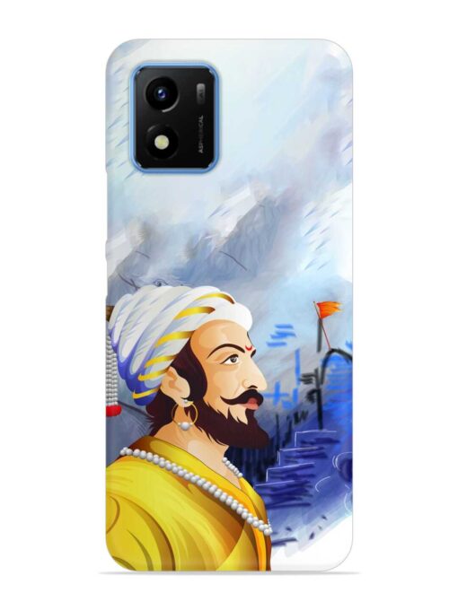 Shivaji Maharaj Color Paint Art Snap Case for Vivo Y01 Zapvi