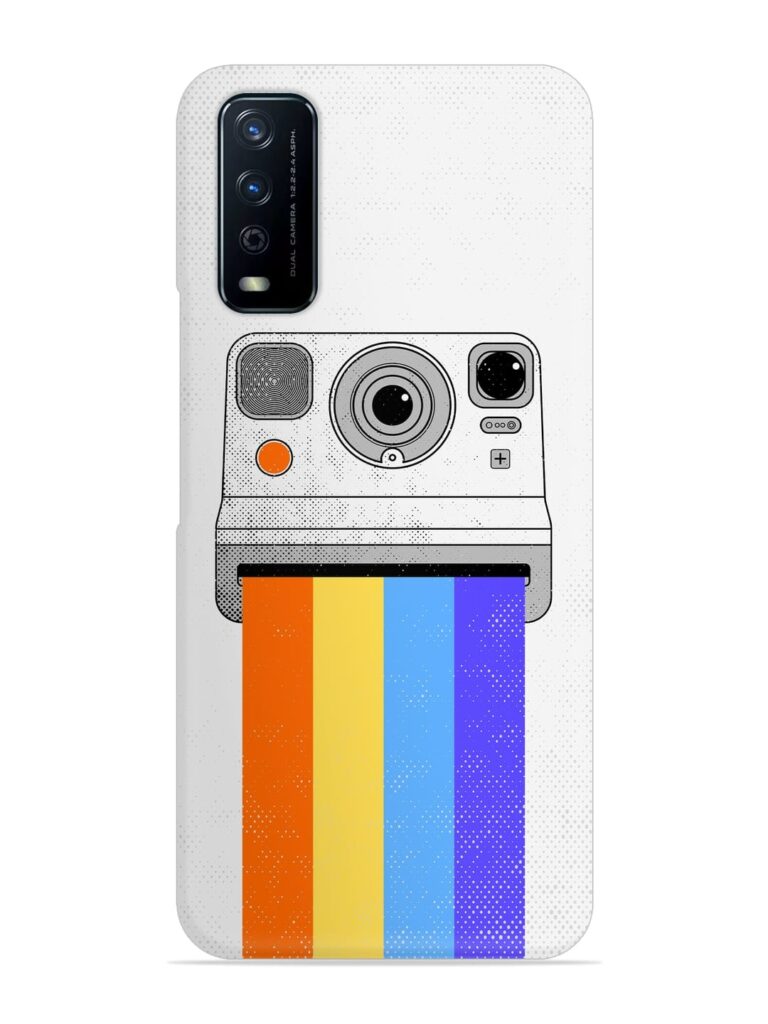 Retro Camera Art Snap Case for Vivo Y12G Zapvi