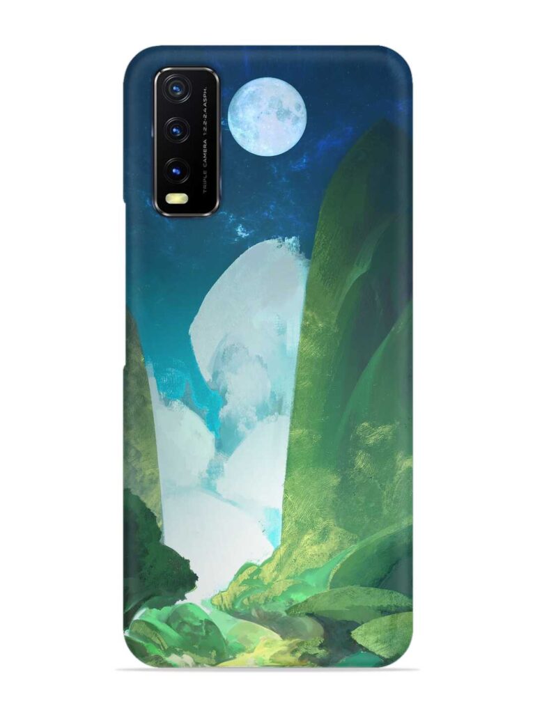 Abstract Art Of Nature Snap Case for Vivo Y12s Zapvi