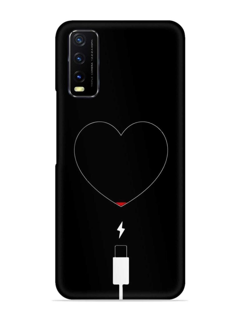 Heart Pumps Blood Charger Snap Case for Vivo Y20 Zapvi