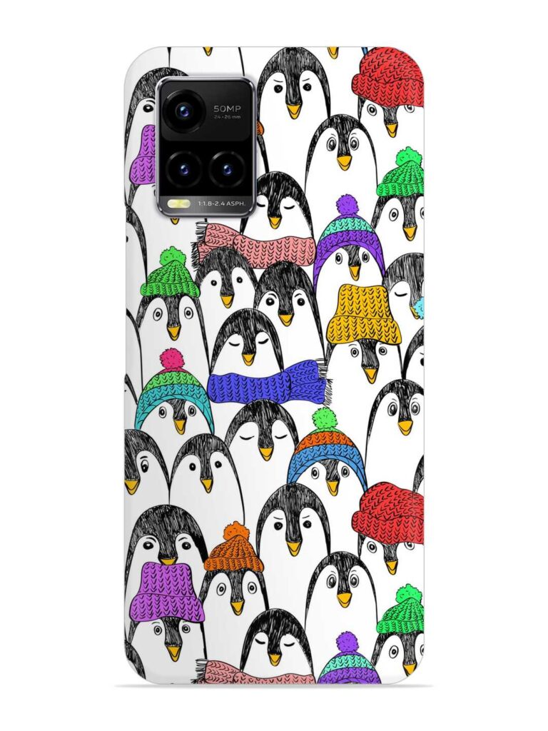 Graphic Seamless Pattern Snap Case for Vivo Y21 Zapvi