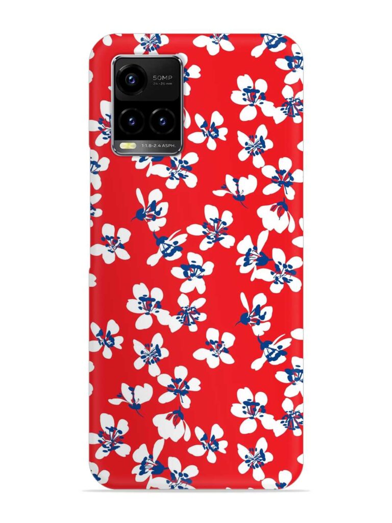 Hand Drawn Abstract Snap Case for Vivo Y21e Zapvi