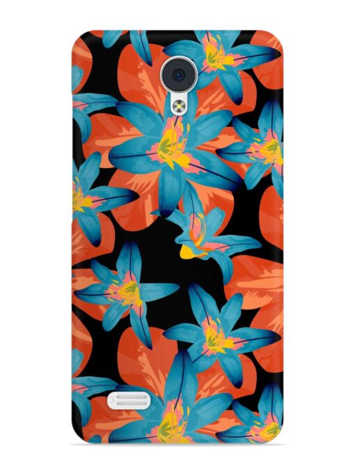 Philippine Flowers Seamless Snap Case for Vivo Y21L Zapvi